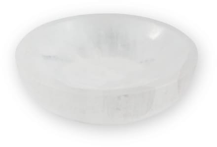 Seleniet oplaadschaal wit 10 cm