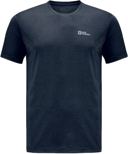 Jack Wolfskin VONNAN S/S T M Heren T-shirt-midnight sky