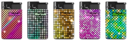 Aansteker - Jetflame - Bling Bling - Angel - 5 Stuks