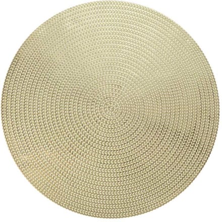 Unique Living placemat thora 38cm Ø gold