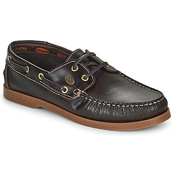 Dockers by Gerli heren leren mocassin donkerbruin