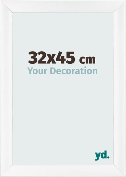 Your Decoration - Fotolijst 32x45 cm - MDF - Wit Mat - Pisa