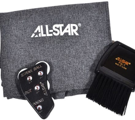 All Star UBB2K Umpire's Baseball KIt Black voor Sport Honkbal/Softball