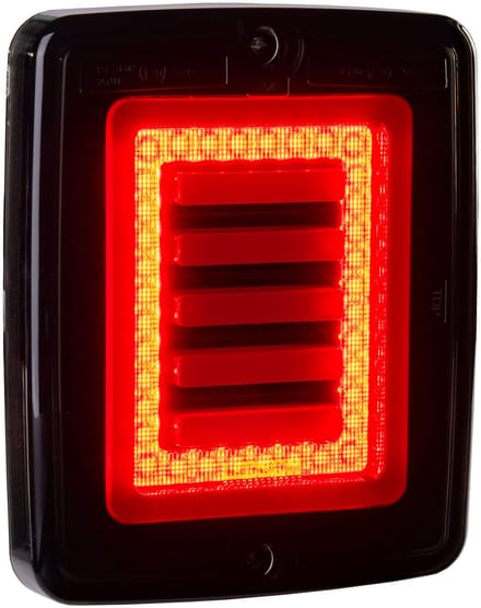 Achterlicht - Ledson - Breeze X1 - smoke - 4.3 - 11cm - Smoke - Achter - Mist - 12V-48V