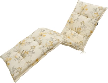 Madison - Tuinkussen - Ligbedkussen - 200x65cm - Sophie/Ann Yellow - Geel