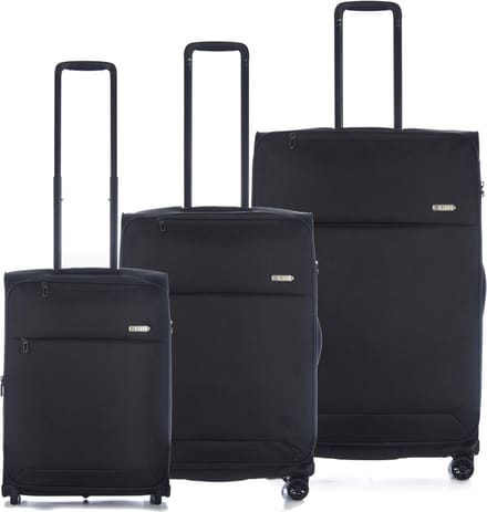 Epic Discovery 4 wielen Trolley 77 cm - Zachte bagage - TSA slot - black