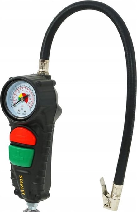 Stanley Luchtpistool met drukmeter (10 bar)