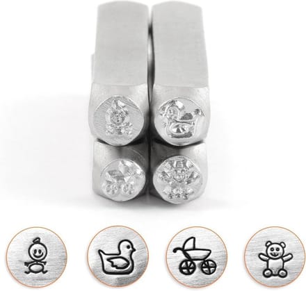 Slagstempelset Baby | hoogte 6mm