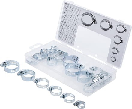 BGS Slangklem assortiment 25 delig