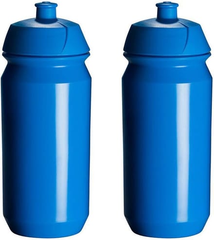 2 x Tacx Shiva Bidon - 500 ml - Blauw - Drinkbus
