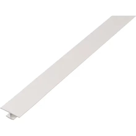 Alberts H-profiel - Pvc Wit - 4x25x12mm 2m