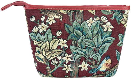 Make - up tas - Tree of life Red - William Morris