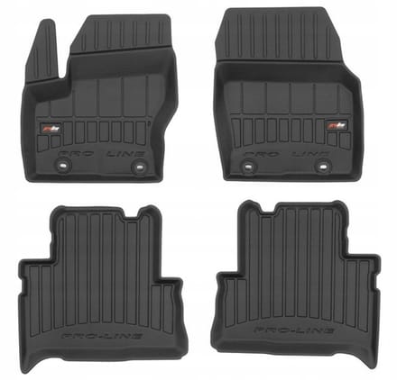 Frogum No.77 - Automatten 3D - Geschikt voor Ford C-Max I (2003-2010) - Afstand stoppers 25,5cm - Hoge rand 6cm