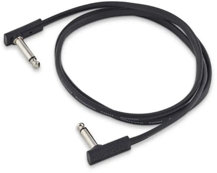 Rockboard Flat Patch Cable Black Series 1 m - Patch kabel
