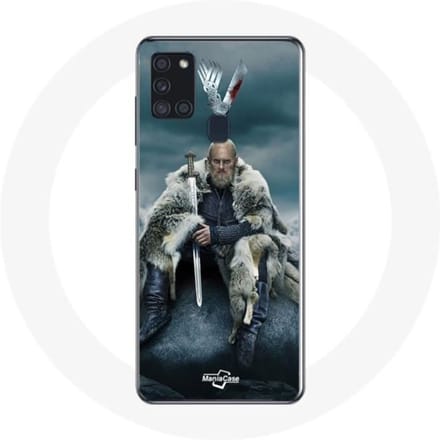 Coque - Vikings - Samsung Galaxy A21S - Souple - Gris - Protection gris