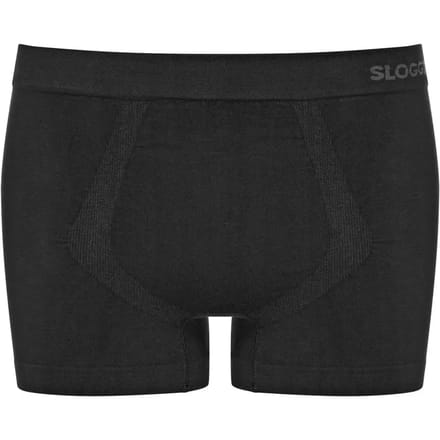 sloggi men GO Smooth Short 2P Heren Onderbroek - Zwart - Maat M