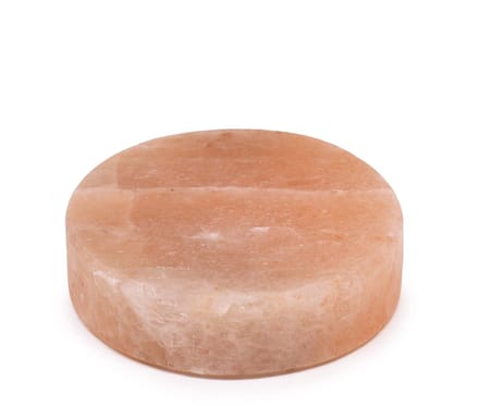 Himalaya Zout Kookplaat - Rond - Bak & Kookplaat - 20x20x5cm
