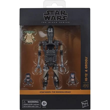 Hasbro Star Wars: The Mandalorian Black Series Action Figure 2-Pack IG-12 & Grogu 15 cm Action Figuur