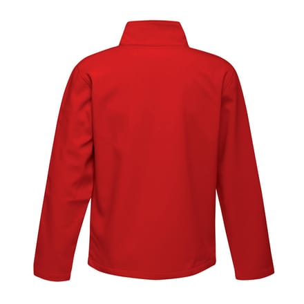 Regatta Heren Ablaze Afdrukbaar Softshell-jasje (Klassiek rood/zwart)