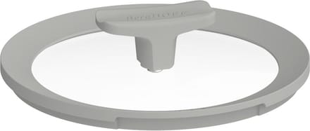 LEO Glazen deksel Balance Moonmist - Ø 20cm - Grijs -