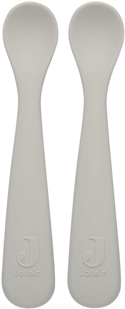 Jollein Siliconen Lepeltje Nougat (2pack)