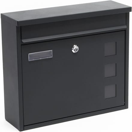Moderne Wandbrievenbus Antraciet – Stijlvolle en Functionele Postoplossing