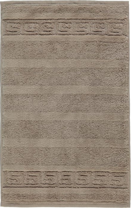 Cawo Noblesse Uni Gastendoekje - Zand 30x50