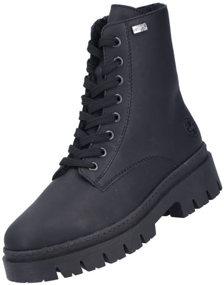 Rieker dames TEX laarzen zwart gevoerd