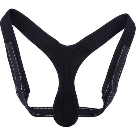 Verstelbare Houdingscorrector Rugsteun Corrector Riem Bultrug Correctie black