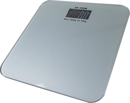 (28x28cm) Wit Personenweegschaal 180 Kg
