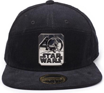 Star Wars - 40 Years Anniversary snapback pet zwart - One size - Film merchandise