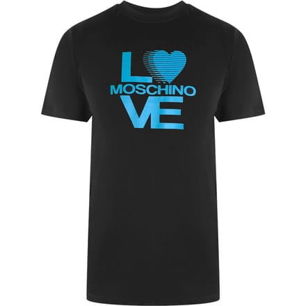 Love Moschino Logo Zwart T-shirt