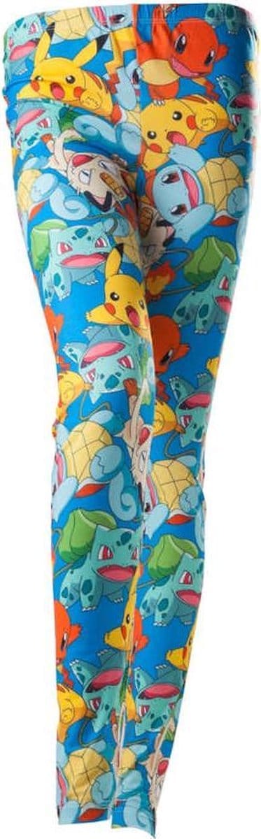Pok�mon - Fighting Pok�mon dames legging met all over print multicolours - L - Televisie anime merchandise