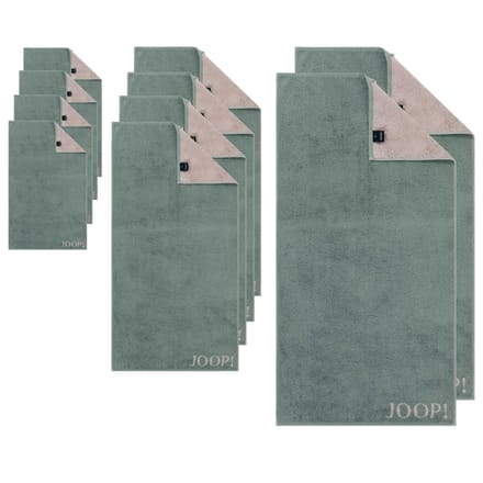 JOOP! Handdoek Classic Een maat, 50x100 Set van 10