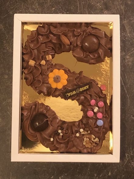 10 stuks - Liebechoc Ambachtelijke Chocolade Letters - 10 stuks