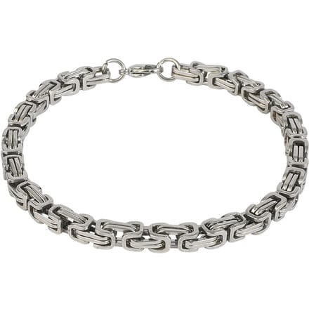 etNox hard and heavy Armband - Königskette - zilverkleurig