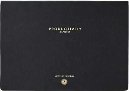 Maandelijkse Bureauonderlegger Planner A4 voor Productiviteit en Tijdbeheer