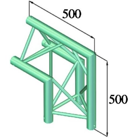 Alutruss 6082AC-24 Hoek