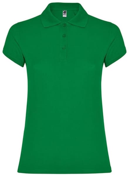 Roly - Star Dames Polo - Tropical Green 216 maat M