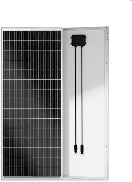 Zonnepaneel 100W - Energiepaneel - Off-grid Systemen - Hoge Efficiëntie - 112x45cm
