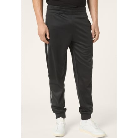 FILA Sagano Regular Track Pants Black-bright White Maat: S | Joggingbroeken Outlet | Heren | Zwart