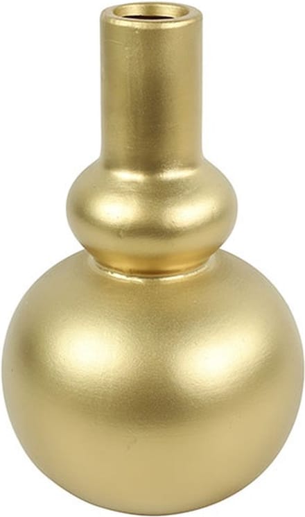 Countryfield Vaas Camilla aardew L16,5B16,5H25,5CM goud