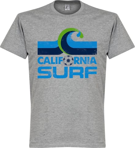 California Surf T-Shirt - Grijs - XL