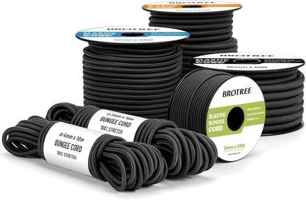 Rubberen Touw Expander 10m - Elastisch Koord voor Dekzeilen, Kamperen en DIY