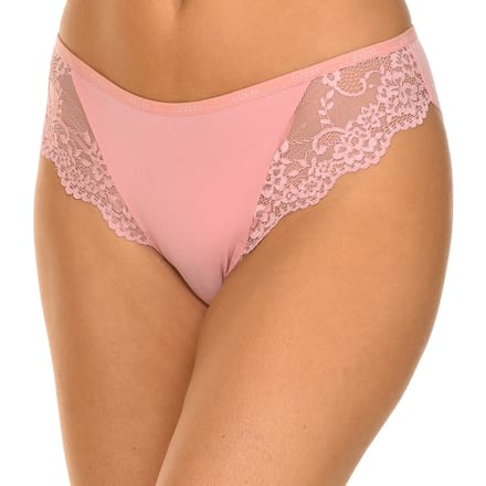 Slip met kanten voorstukjes O0BE01MC03M vrouw