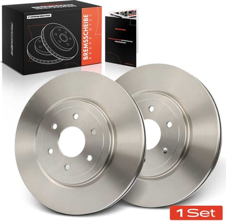 Frankberg 2x Remschijven Vooras voor Nissan