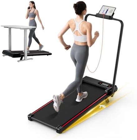 Inklapbare Loopband voor Thuis met Helling - Elektrische Loopband tot 130kg, 1-8 km/u, Compact Design