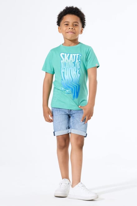 GARCIA Jongens Effen Shorts Blauw