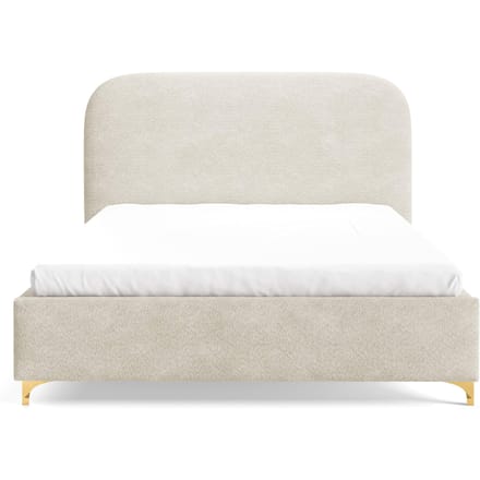 Bedframe Lisar bouclé met opbergruimte 200 x 200 cm | NADUVI Collection