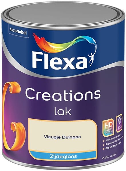Flexa - Creations Lak Zijdeglans - Vleugje Duinpan - Mengverf - 750 Ml